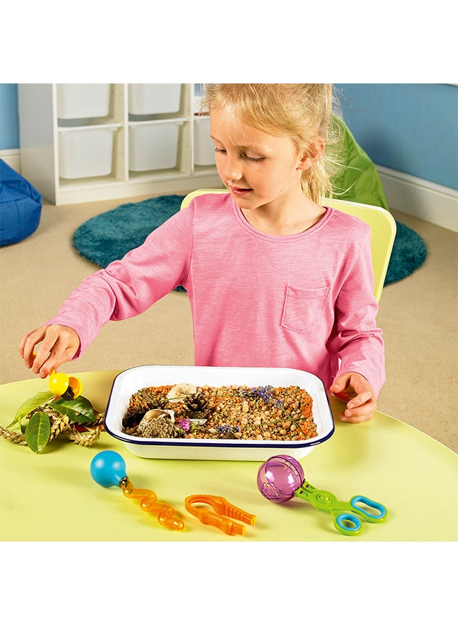 Learning Resources Helping Hands Fine Motor Tool Set (4-Piece, Multi-Color, Ages 3+) - Image 4