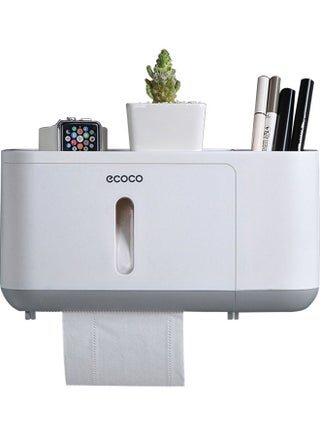 Wall Mounted Coreless Paper Towel Dispenser Grey 10.6x5.3x4.9inch - v1646629752/N52835549A_1
