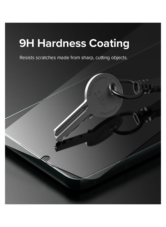 Ringke Tempered Glass (Pack of 2) for Samsung Galaxy S22 Screen Protector, Invisible Defender HD Quality, Anti-Scratch Technology Clear - Image 3