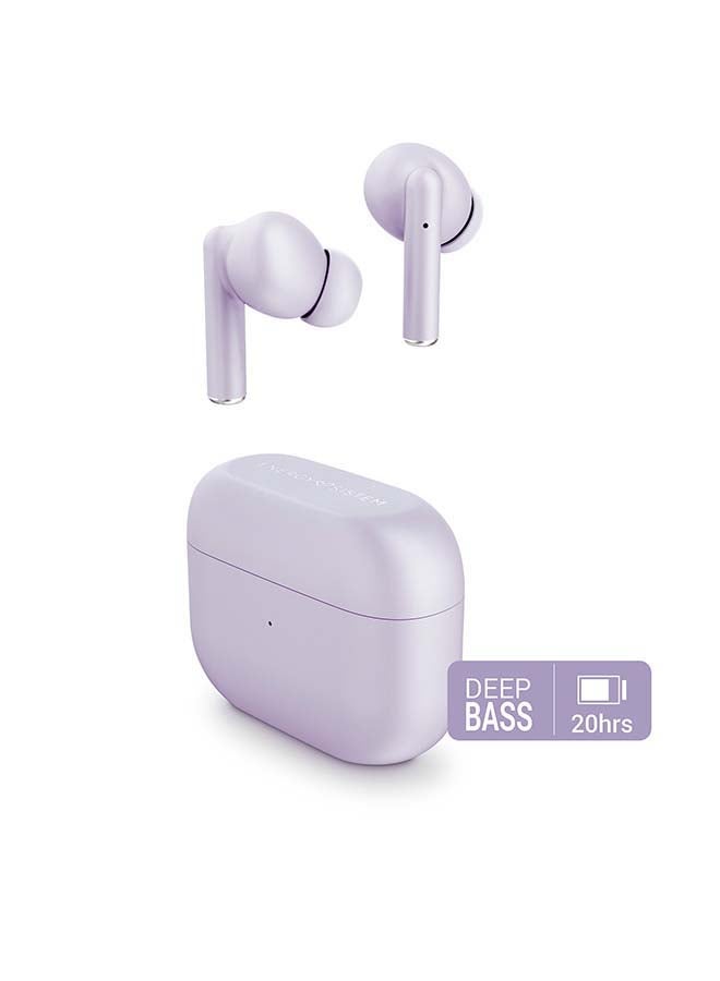Energy Sistem Earphones True Wireless Style 2 True Wireless Stereo, BT 5.0, Deep Bass, Charging Case Violet  - Image 5