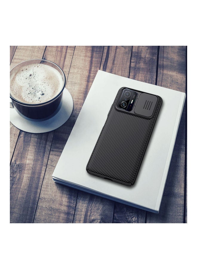 Generic - CamShield Pro Series Case With Slide Camera Cover Stylish Protective Case For Xiaomi Mi 11T / Mi 11T Pro Case Black - Image 1