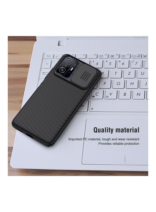 Generic - CamShield Pro Series Case With Slide Camera Cover Stylish Protective Case For Xiaomi Mi 11T / Mi 11T Pro Case Black - Image 1