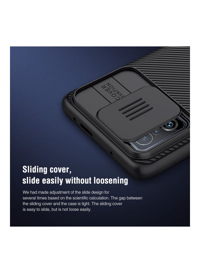 Generic - CamShield Pro Series Case With Slide Camera Cover Stylish Protective Case For Xiaomi Mi 11T / Mi 11T Pro Case Black - Image 1