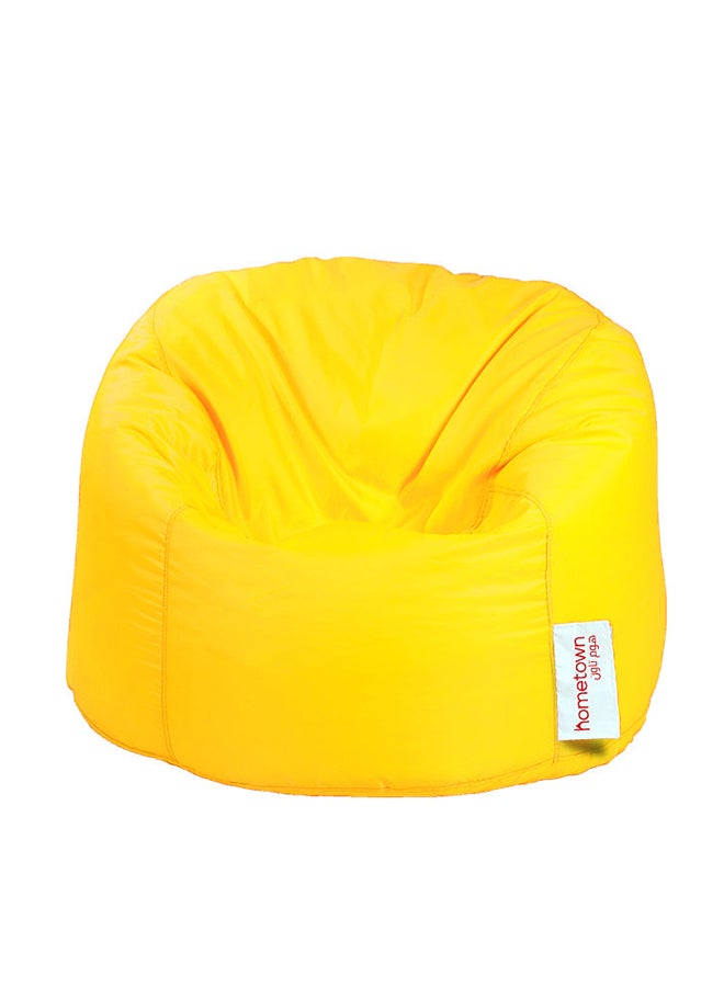 Pvc Plain-Large Beanbags Yellow Largecm