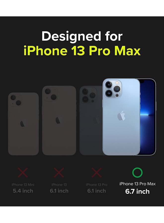 Ringke - DX Series iPhone 13 Pro Max Case Dual Layer PC and Scratch Resistant Cover - Camo Black - Image 1