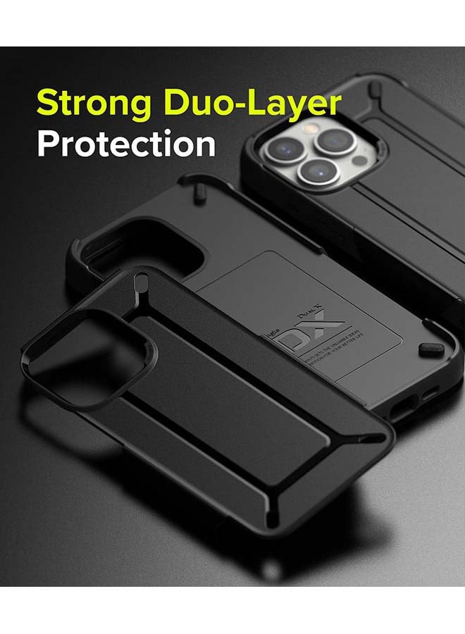 Ringke - DX Series iPhone 13 Pro Max Case Dual Layer PC and Scratch Resistant Cover - Camo Black - Image 1