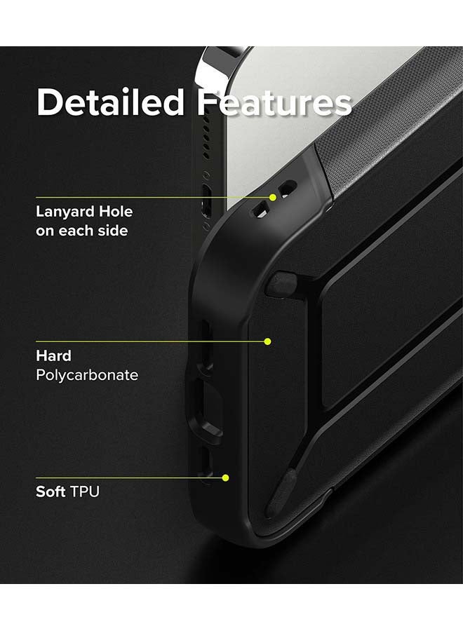 Ringke - DX Series iPhone 13 Pro Max Case Dual Layer PC and Scratch Resistant Cover - Camo Black - Image 1