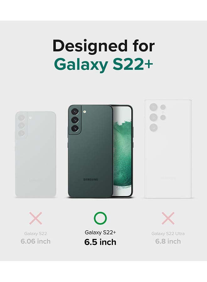 Ringke Fusion Series for Samsung S22 Plus Case Heavy Duty TPU Shockproof Cover - Matte clear - Image 2