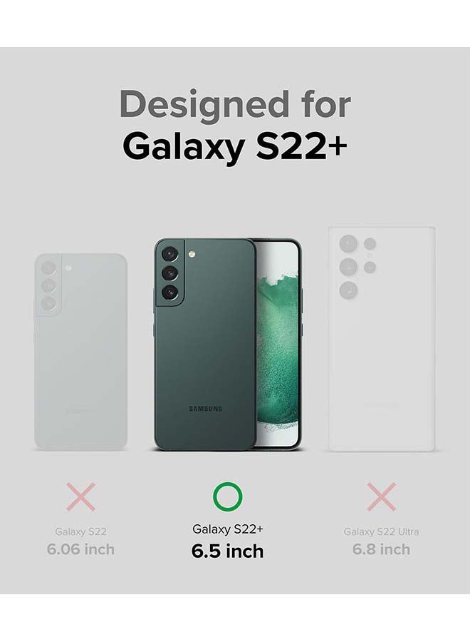 Ringke Onyx Series for Samsung S22 Plus Case Shockproof Durable Anti-Slip Cover - Black - Image 2