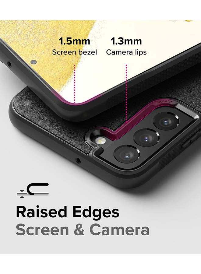 Ringke Onyx Series for Samsung S22 Plus Case Shockproof Durable Anti-Slip Cover - Black - Image 3