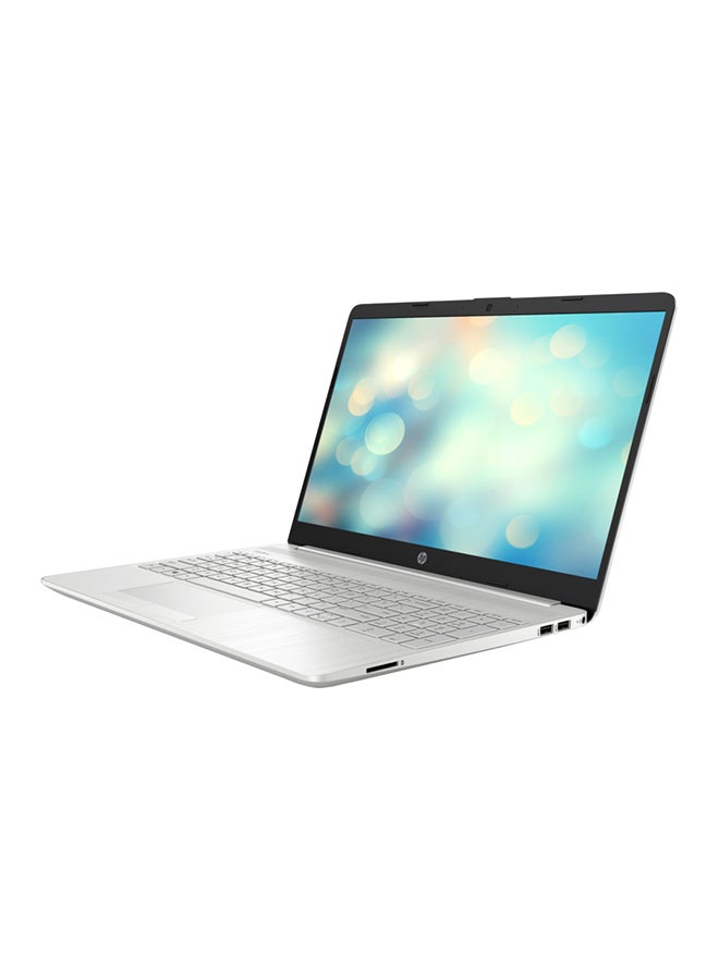 HP - Laptop 15-dw1001nx With 15.6-Inch Anti-Glare Display, Celeron N4020 Processor/4GB RAM/1TB HDD/DOS(Without Windows)/Intel UHD Graphics 600 English/Arabic Silver - Image 1