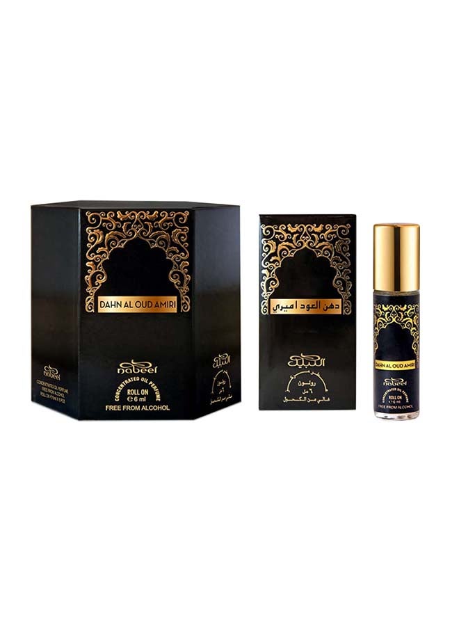Nabeel Pack of 6 Dahn AL Oud Amiri Roll On 36ml