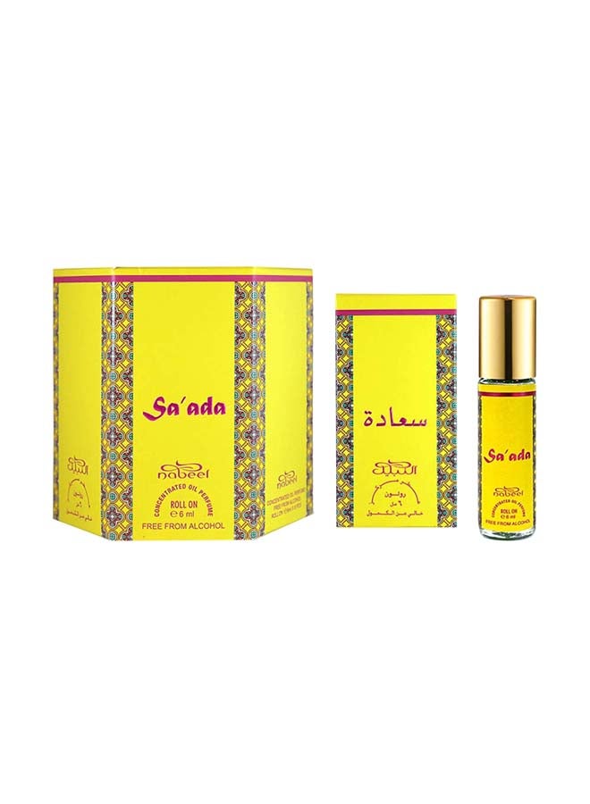 نبيل عطر رول أون زيت خالي من الكحول سعادة