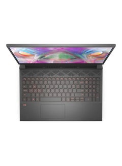 DELL 5511 G15 Gaming Laptop With 15.6-Inch FHD Display, Core i5-11400H Processor/8GB RAM/512GB SSD/4GB Nvidia GeForce RTX 3050 Graphics Card/DOS English Dark Shadow Black  - Image 2