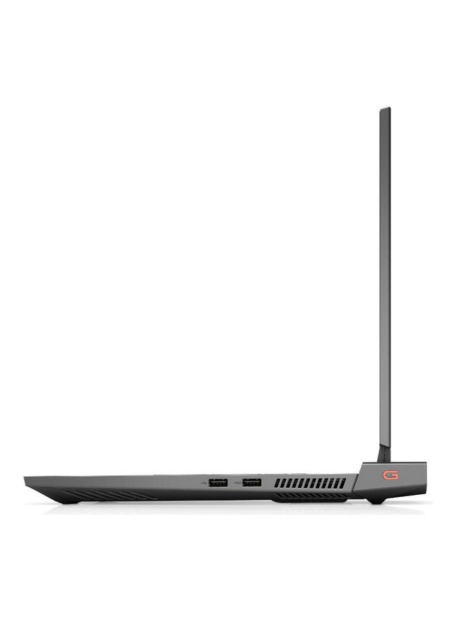 ديل - لابتوب ألعاب 5511‎ G15 بشاشة 15.6 بوصة بدقة كاملة الوضوح ومعالج كور i5 طراز 11400H وذاكرة رام 8 جيجابايت ومحرك أقراص SSD سعة 512 جيجابايت وبطاقة رسومات إنفيديا جيفورس RTX 3050 سعة 4 جيجابايت ونظام دوس اللغة الإنجليزية أسود بظل داكن - Image 1