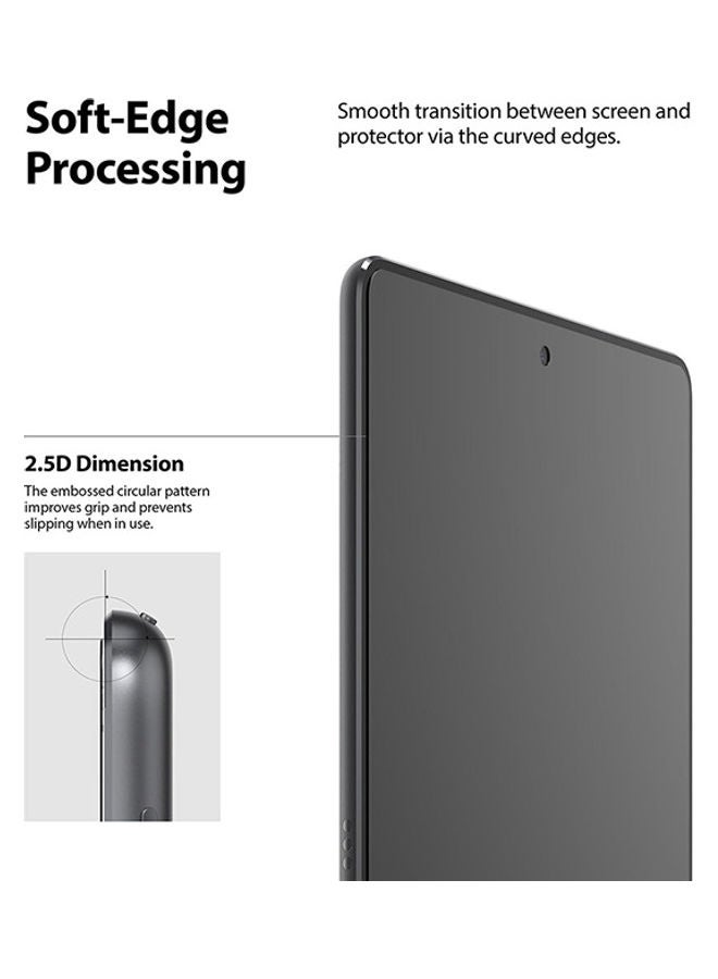 Ringke - Tempered Glass Screen Protector For Apple iPad 10.2-Inch (2021/2020/2019) 9/8/7 Generation Full Coverage, Anti-Scratch Technology Clear - Image 1