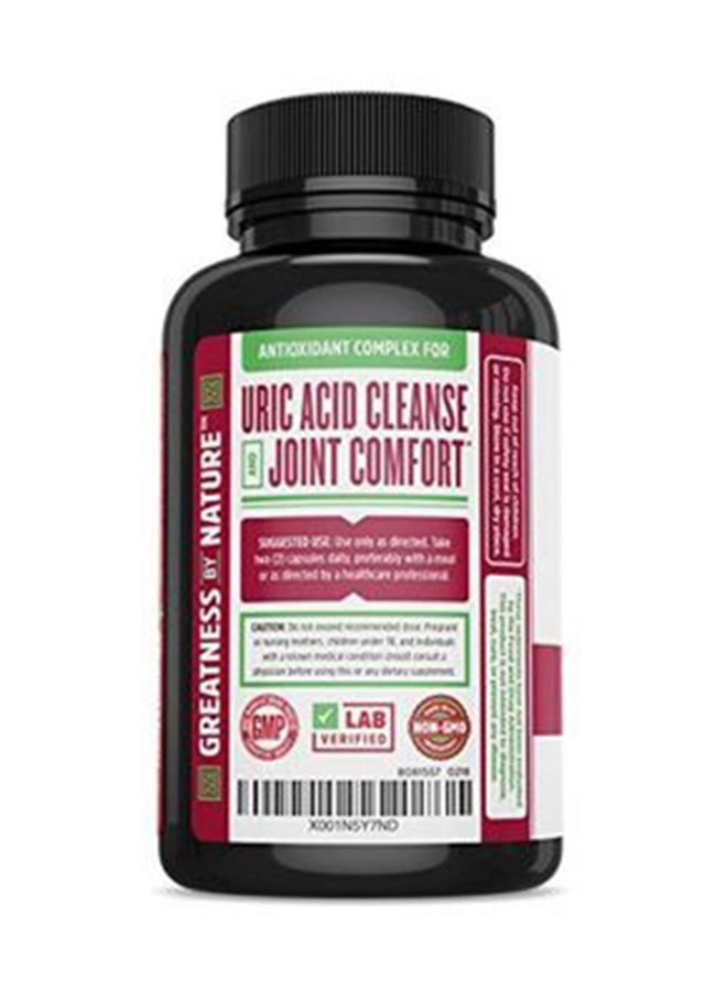 Zhou Nutrition - Advanced Uric Acid Cleanse Dietary Supplement - Tart Cherry - 60 Capsules - Image 1