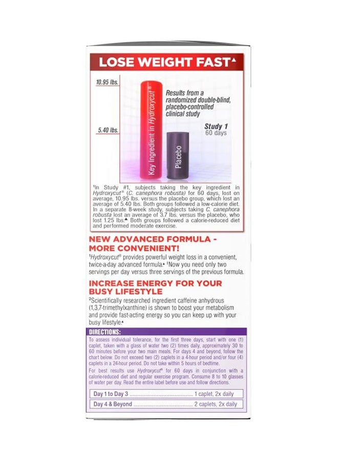 Hydroxycut Lose Weight Dietary Supplement - 72 Capsules - Image 3
