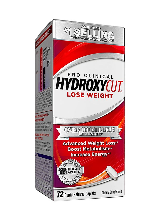 Hydroxycut Lose Weight Dietary Supplement - 72 Capsules - Image 5