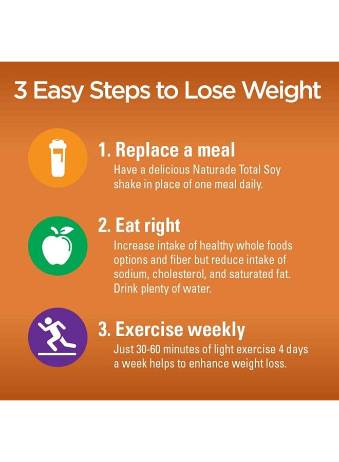 Naturade Total Soy Weight Loss Shake Diatery Supplement 1.2 Lb (540 G) - Image 5