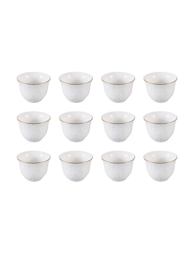 12-Piece Cawa Cup White 90ml - v1646651123/N43981320A_1