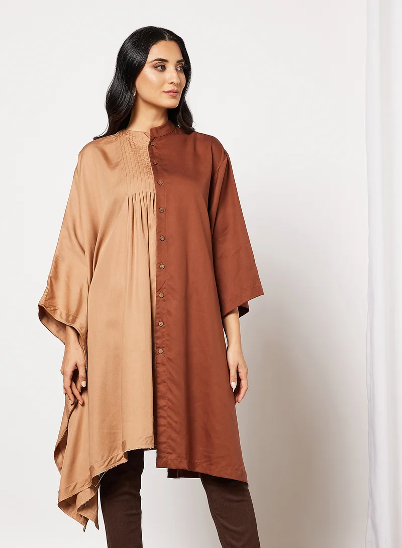 CORD Asymmetric Hem Tunic