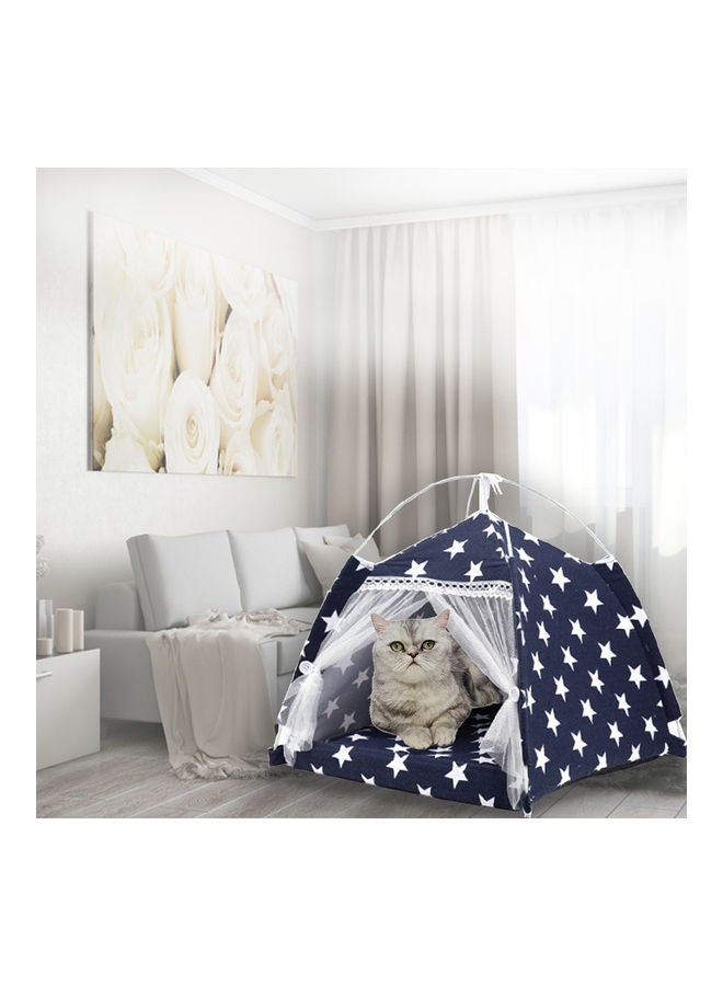 شاربدو Pet Nest Blue 40x40x41cm - Image 2