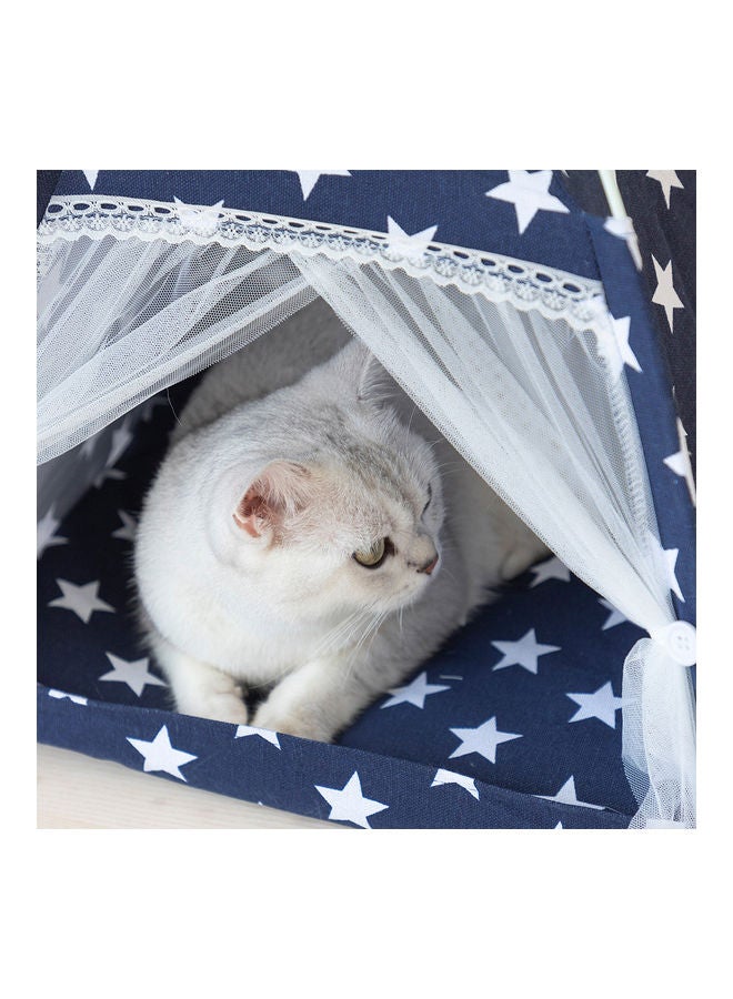 شاربدو Pet Nest Blue 40x40x41cm - Image 4