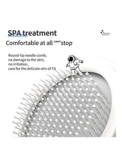 Sharpdo Pet Moon Beauty Hair Comb White 6.84 x 20cm  - Image 5