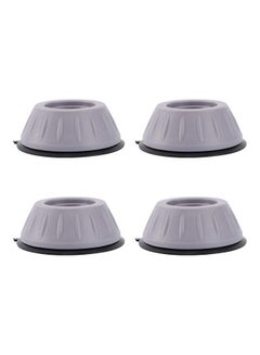 Generic 4Pcs Washing Machine Foot Pad Anti Vibration Pads Grey  - Image 1