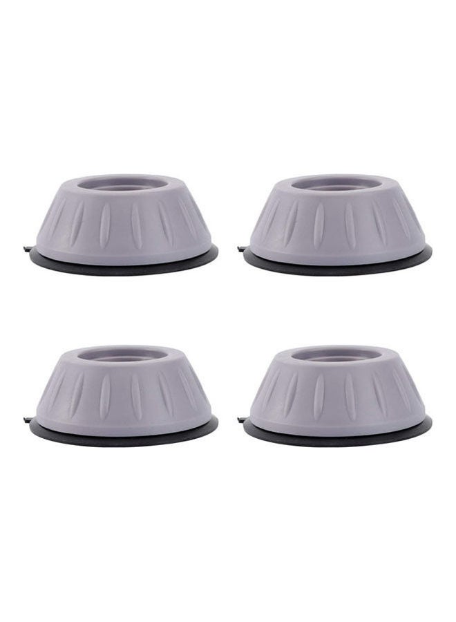 4Pcs Washing Machine Foot Pad Anti Vibration Pads Grey  - Image 1