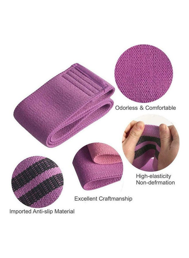 Generic Sport Resistance Bands For Legs And Butt Workout Loops Exercise Booty Hip Anti Slip Elastic Bands  - Image 2
