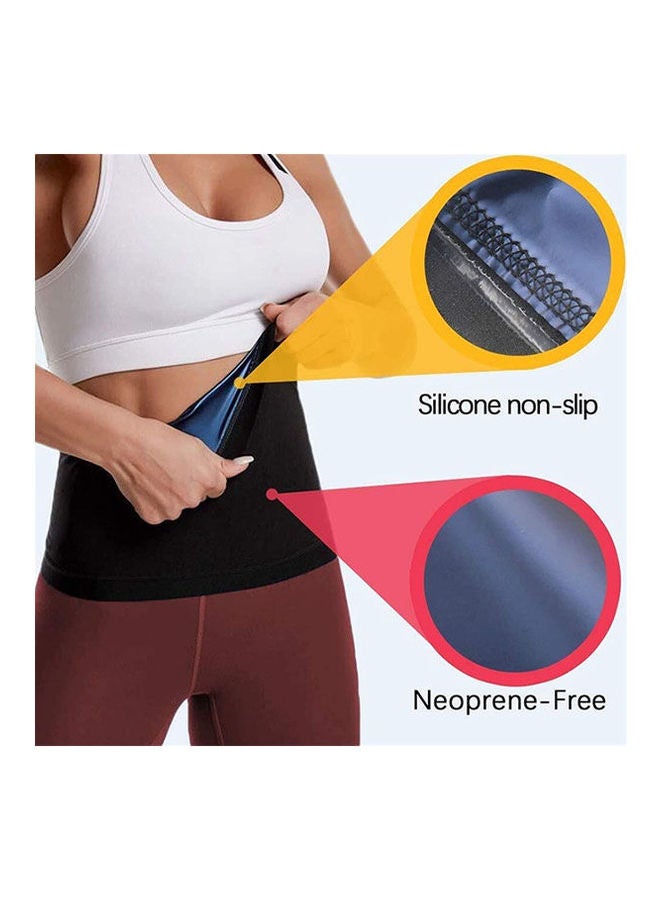 Generic Waist Trimmer For Women,Waist Trainer Sauna Belt,Weight Loss Sauna Slimming Belt, Waist Cincher Sauna Sweat Workout Shaper Xxl-3Xl  - Image 2