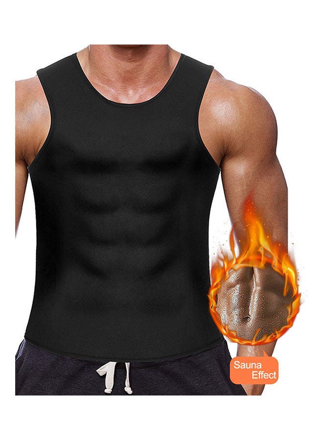 Generic Men Neoprene Sauna Vest Weight Loss Sweat Suit Hot Corset Workout Body Shaper Waist Trainer - Image 1
