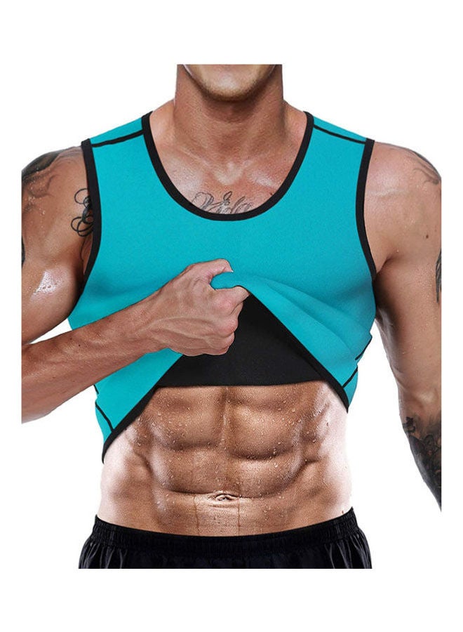 Generic Sweat Vest Neoprene Slim Workout Shirt Sauna 3XL - Image 1