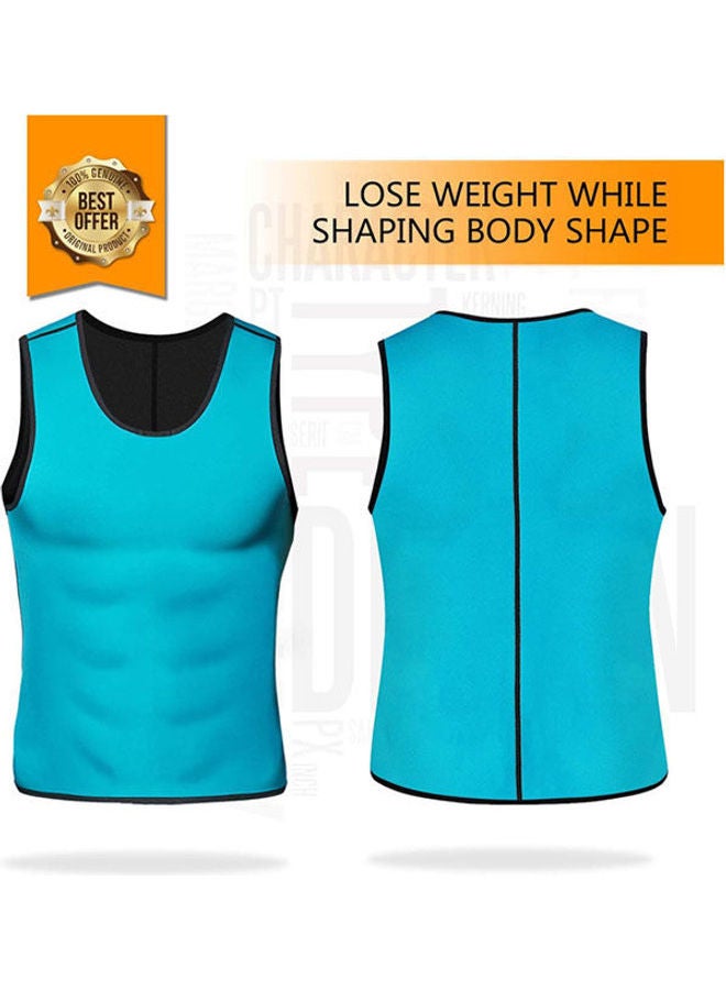 Generic Sweat Vest Neoprene Slim Workout Shirt Sauna 3XL - Image 2