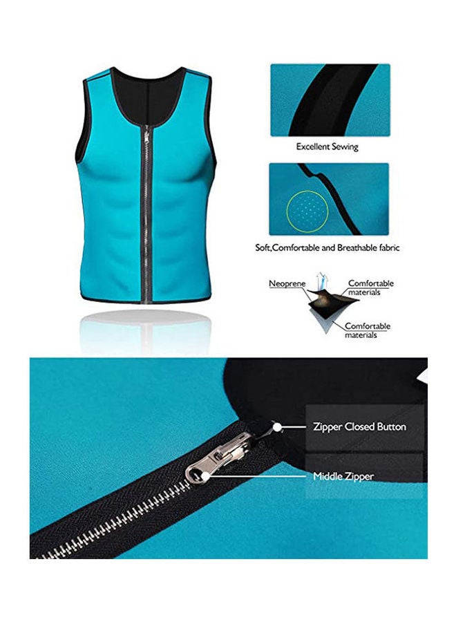 Men Sauna Vest Hot Sweat Waist Trainer - Image 2