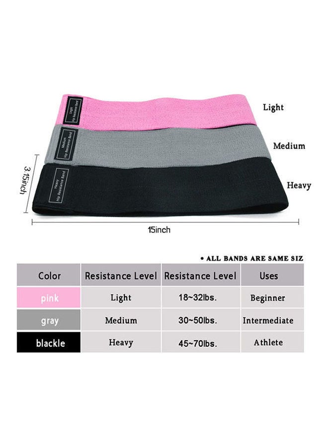 Generic Resistance Bands for Legs and Butt 3 PCs 15inch  - Image 2