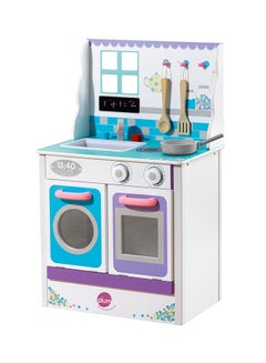 Plum Cook-a-Lot Chive Wooden Kitchen 45x74x30cm  - Image 1