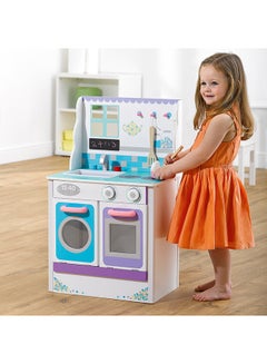 Plum Cook-a-Lot Chive Wooden Kitchen 45x74x30cm  - Image 3