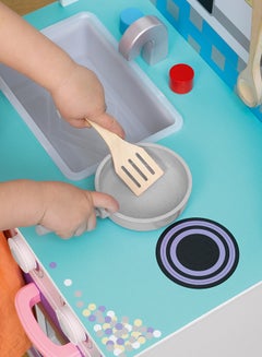 Plum Cook-a-Lot Chive Wooden Kitchen 45x74x30cm  - Image 4