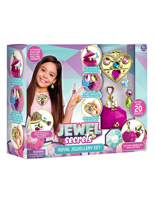 JEWEL secrets - Royal Jewellery Set 29.53 x 24.63 x 7.38cm - Image 1