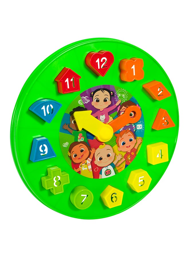 Cocomelon Learning Clock With Sort The Ss Color - Assorted, Age 3+ Years 23.8cm 23.8cm - Image 2