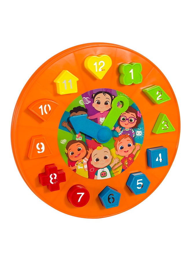 Cocomelon Learning Clock With Sort The Ss Color - Assorted, Age 3+ Years 23.8cm 23.8cm - Image 4