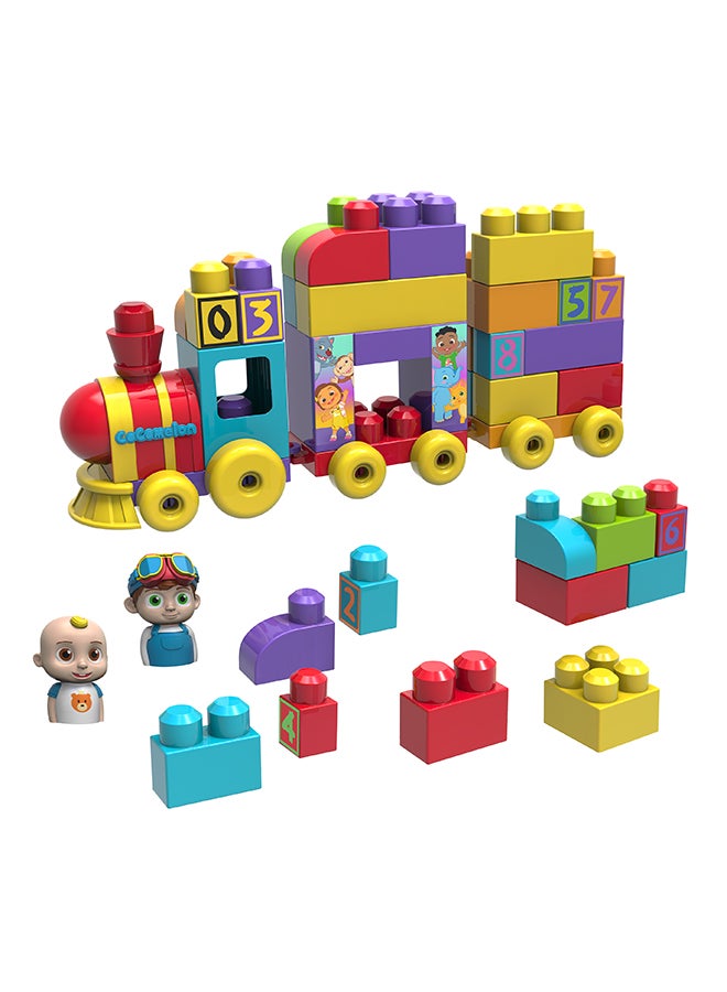 Cocomelon - 96118 40- Piece Stacking Train Large Building Block Set 40 2+ Years - Image 1