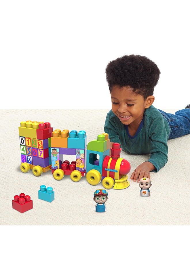 Cocomelon - 96118 40- Piece Stacking Train Large Building Block Set 40 2+ Years - Image 1