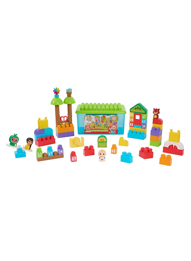 Cocomelon - 96119 53-Piece Melon Patch Academy Large Building Blocks 53 2+ Years - Image 1