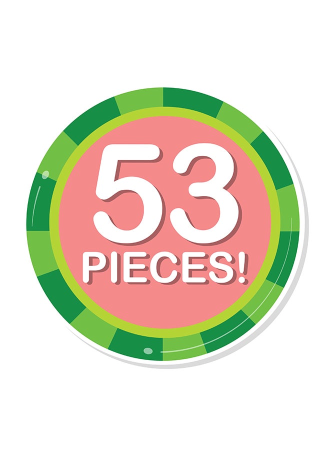 Cocomelon - 96119 53-Piece Melon Patch Academy Large Building Blocks 53 2+ Years - Image 1