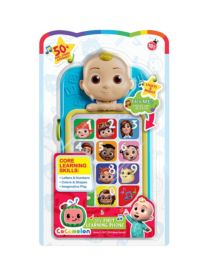 Cocomelon - JJ's My First Learning Phone for Kids 6.5inch - Image 1