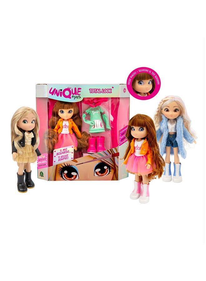 UNIQUE eyes - Fashion Doll Total Look - Rebecca 3+ Years 30x30x8cm - Image 1
